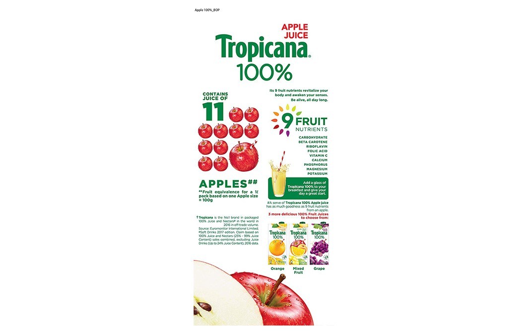 Tropicana Apple Juice Nutritional Information Besto Blog